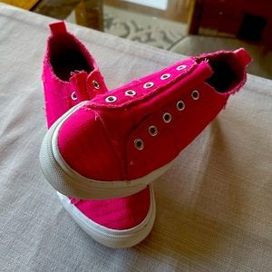 Hot Pink Corky’s Babalu slip on sneakers!